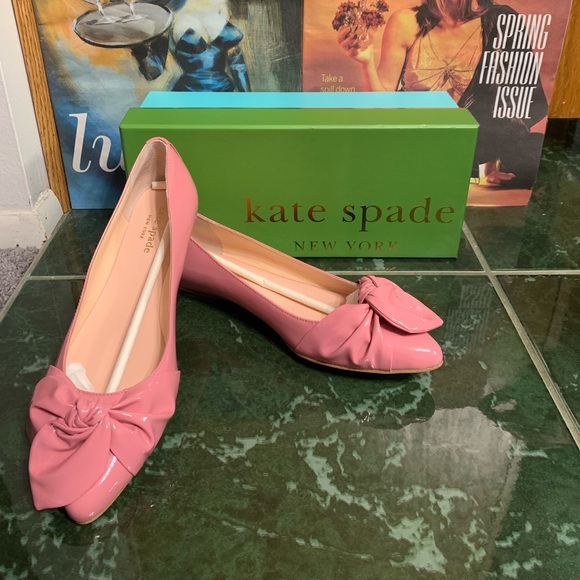 kate spade Shoes - Brand NEW pink Kate Spade flats